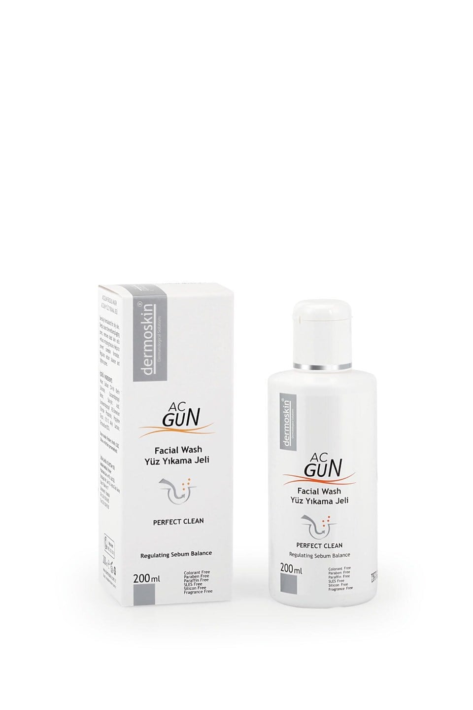 Dermoskin Acnegun Yüz Yıkama Jeli 200 ml