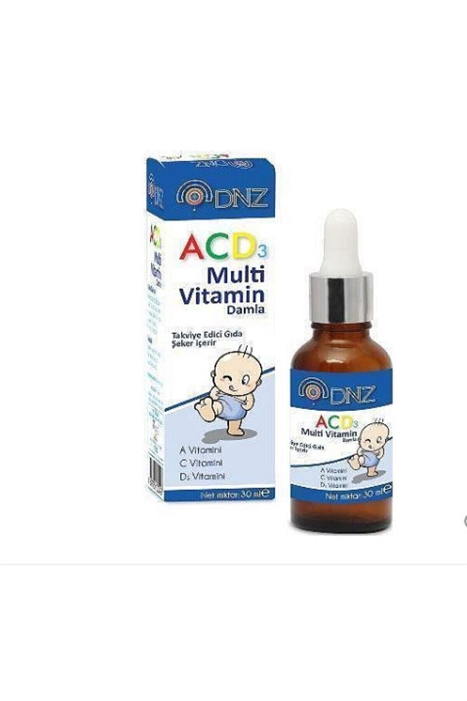 Dnz Acd3 Multi Vitamin Damla 30 ml