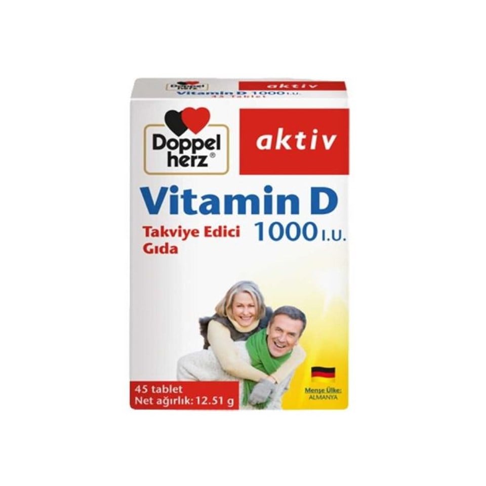 Doppelherz Vitamin D 1000 IU 45 Tablet