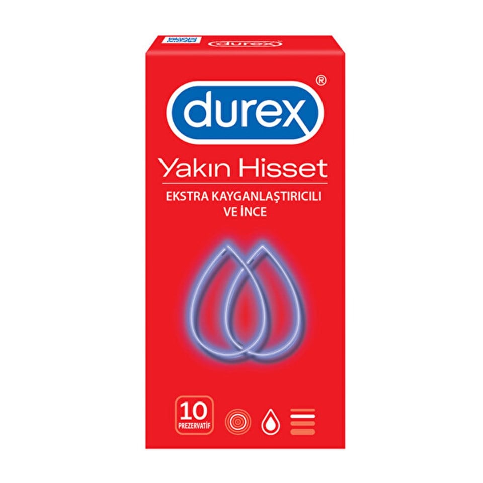 Durex Yakın Hisset 10'lu Prezervatif