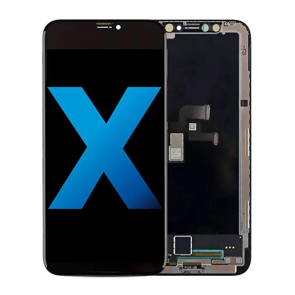 Apple iPhone X Lcd Ekran Dokunmatik Siyah Oled GX