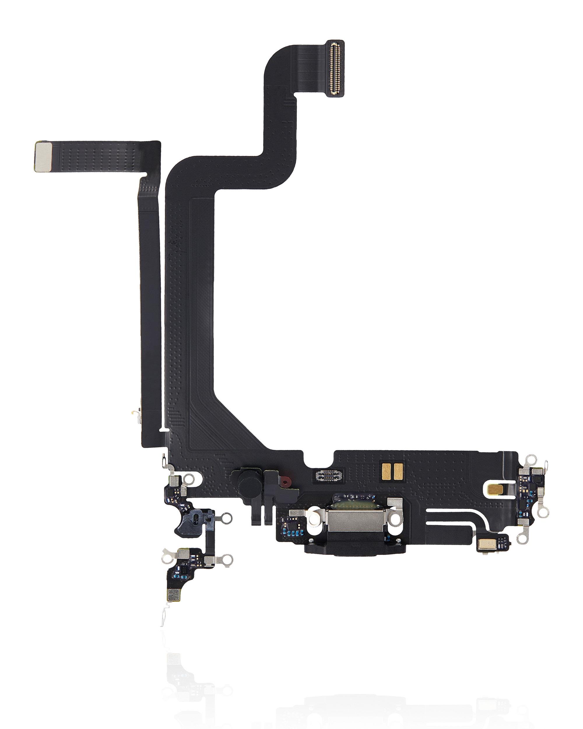 Apple iPhone 14 Pro Max Uyumlu Şarj Soketli Mikrofon Filmi Flex