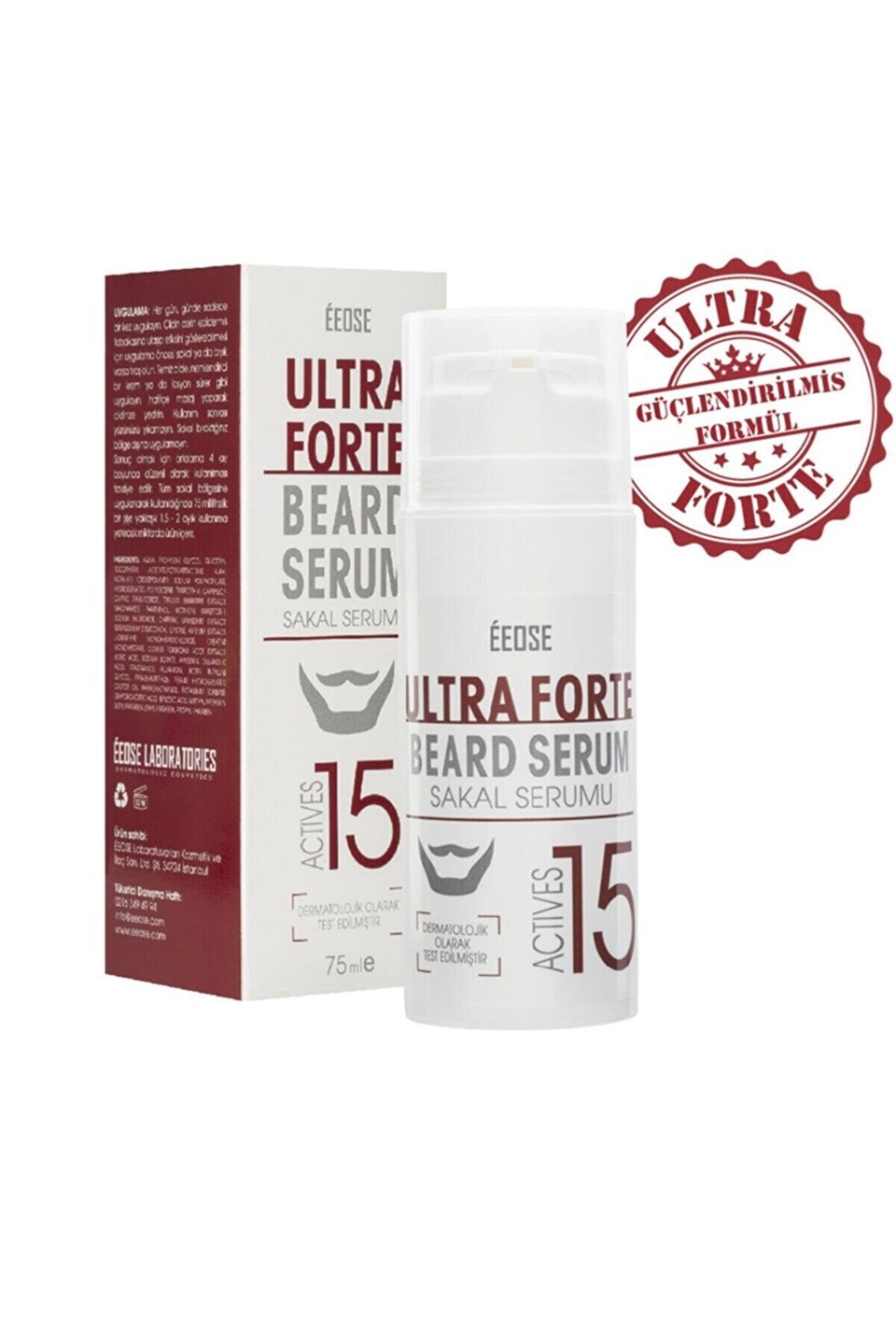 Eeose Ultra Forte Actives 15 Sakal Serumu 75ml
