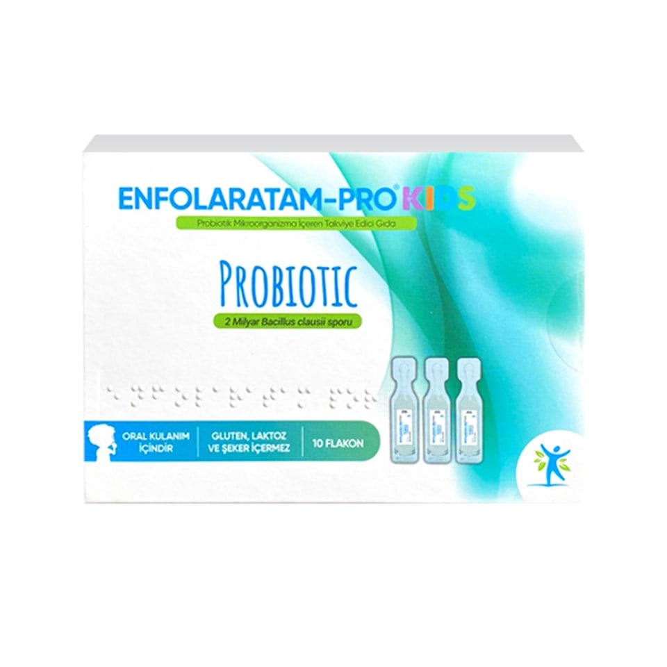 Enfolaratam-Pro Kids Probiotic 10 ml x 10 Flakon