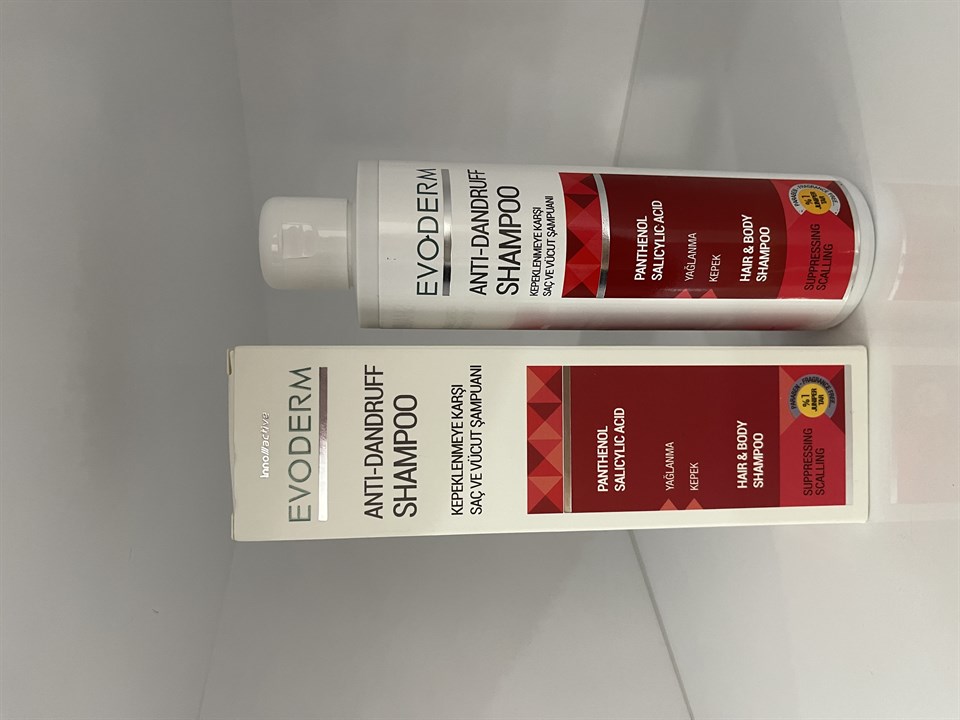 Evoderm Anti-Dandruff Şampuan 200 ml