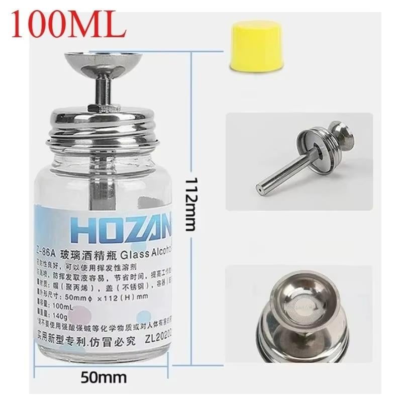 Hozan 100 Ml Cam Tiner Likit Şişesi