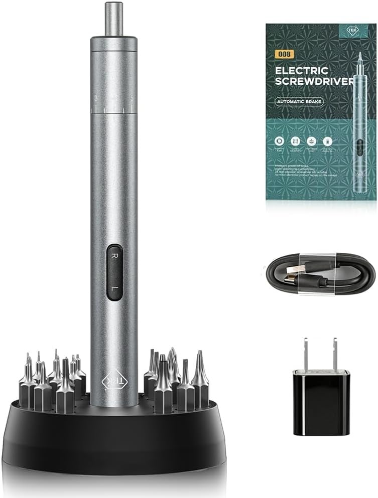 TBK 008 Tork Ayarlı Şarjlı Elektrikli Hassas Tornavida Seti – 24'lü