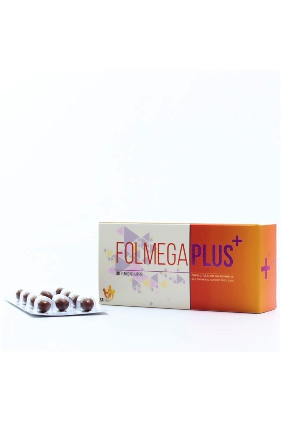 Folmega Plus 30 Yumuşak Kapsül