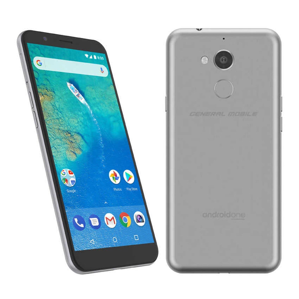 General Mobile Discovery Gm8 Arka Kapak Beyaz