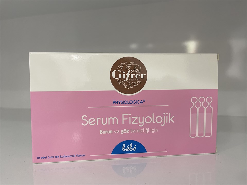 Gifrer Serum Fizyolojik 5 ml x 10 Flakon