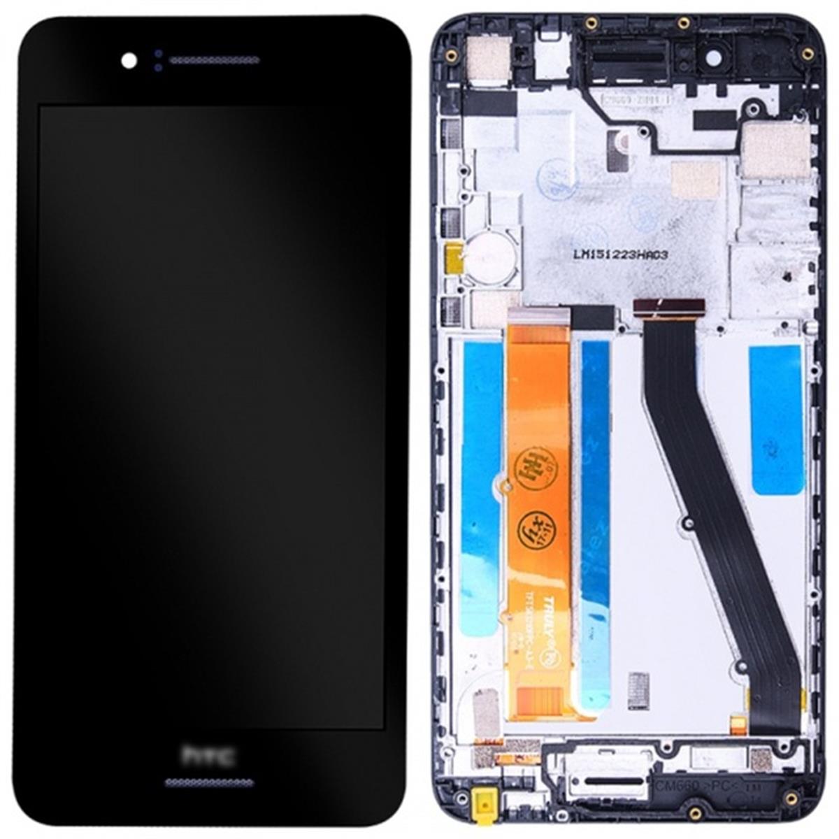 Htc Desire 728 Lcd Ekran Dokunmatik Siyah Çıtalı