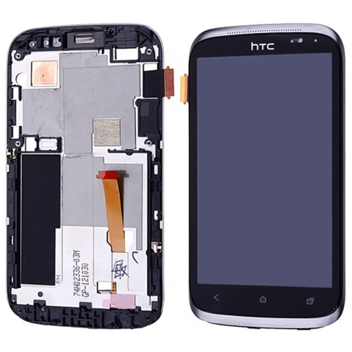 Htc T328e Desire X Lcd Ekran Dokunmatik Gri Çıtalı