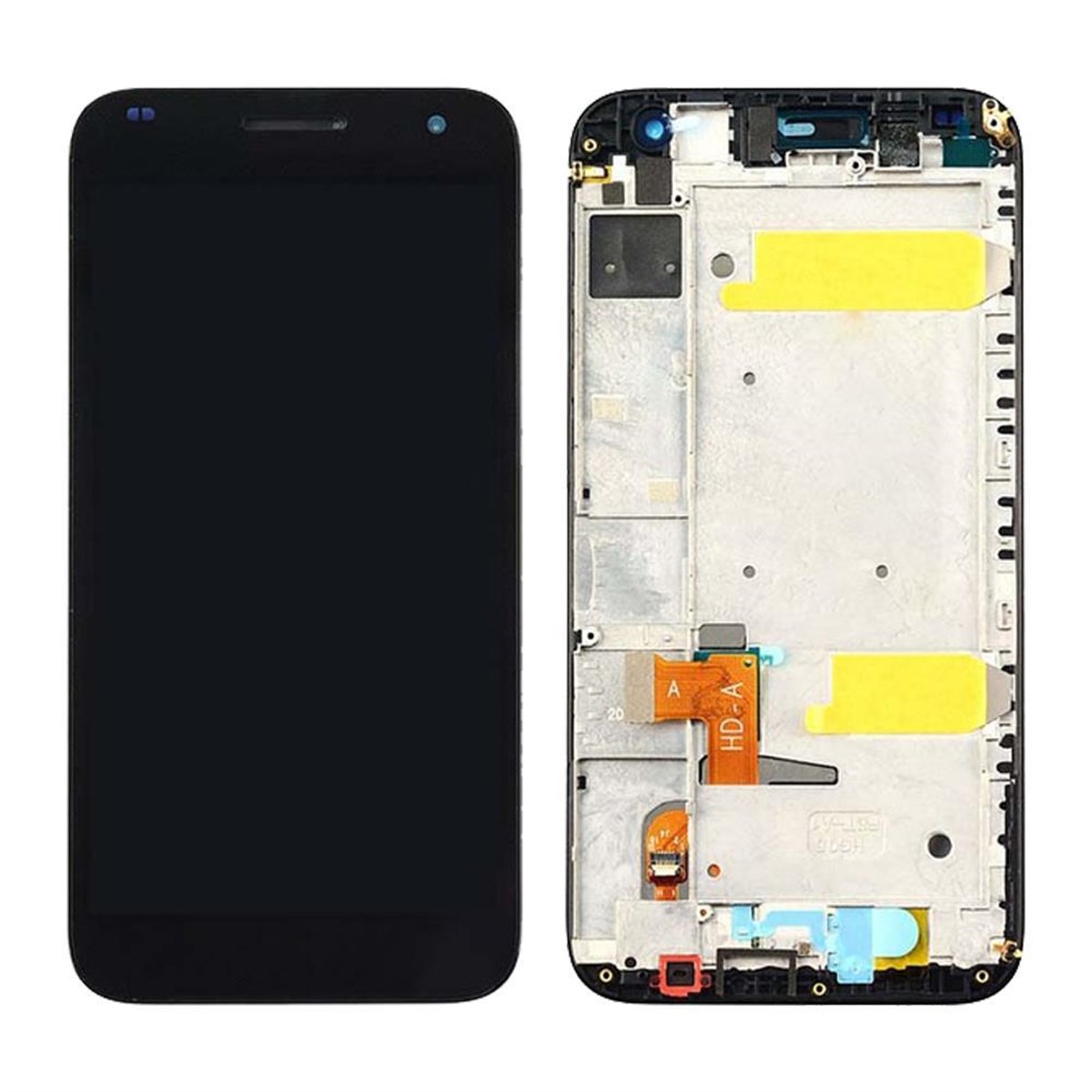 Huawei G7 Lcd Ekran Dokunmatik Siyah Çıtalı