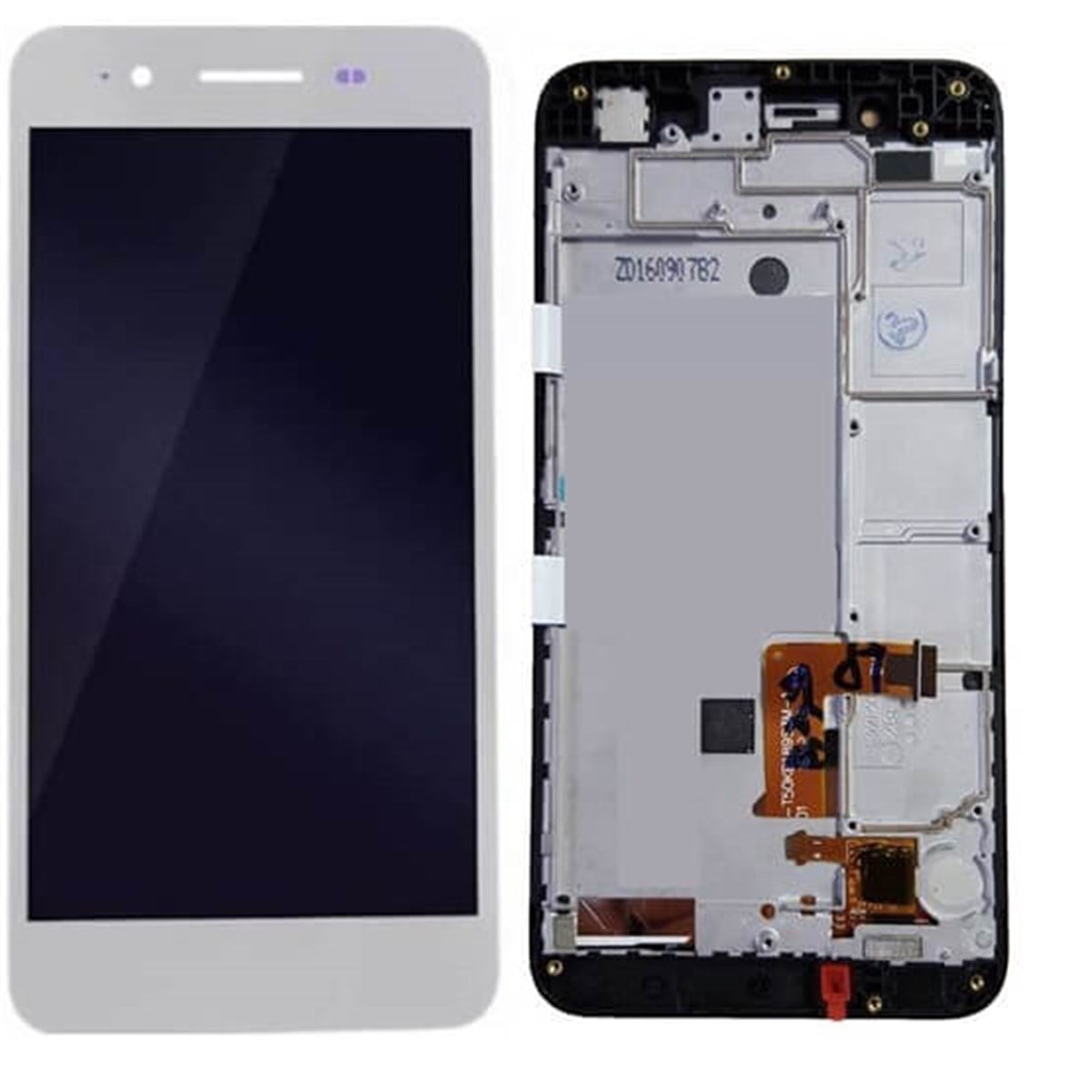 Huawei Gr3 2017 Lcd Ekran Dokunmatik Beyaz Çıtalı