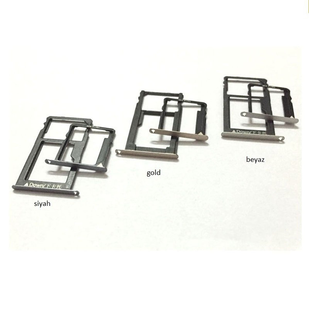 Huawei Gr5 Sim Ve Mmc Kart Tepsisi Gold