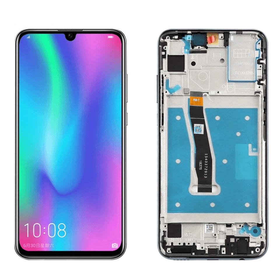 Huawei Honor 10 Lite Lcd Ekran Dokunmatik Siyah Çıtalı