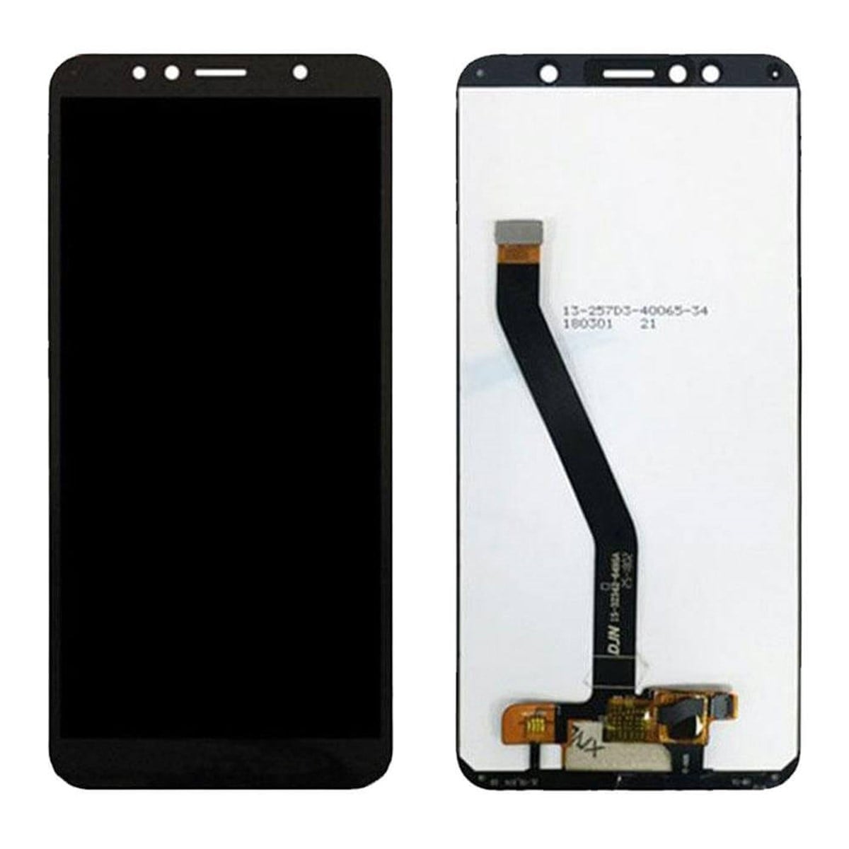 Huawei Honor 7a Lcd Ekran Dokunmatik Siyah Çıtasız