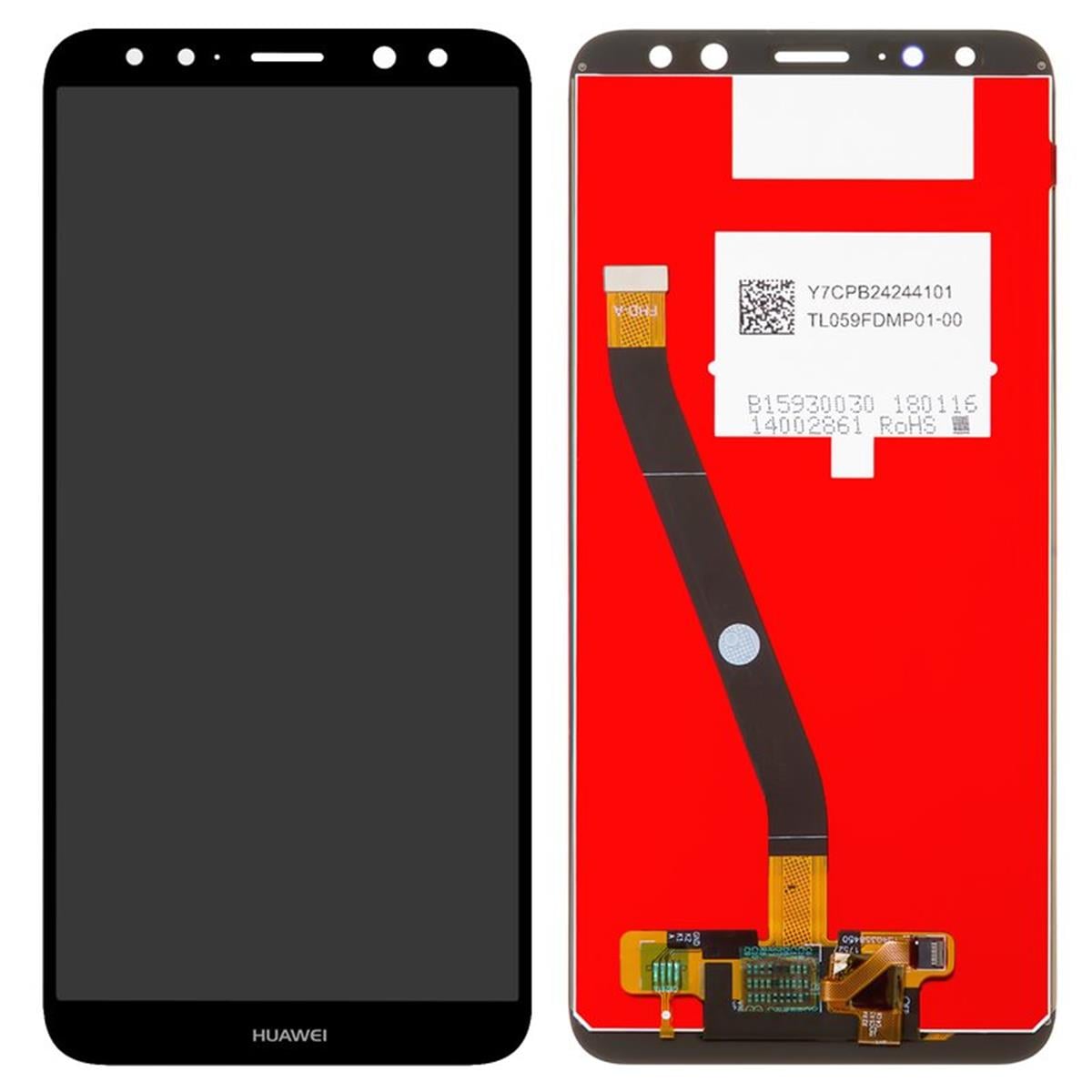 Huawei Mate 10 Lite Lcd Ekran Dokunmatik Siyah Çıtasız Servis