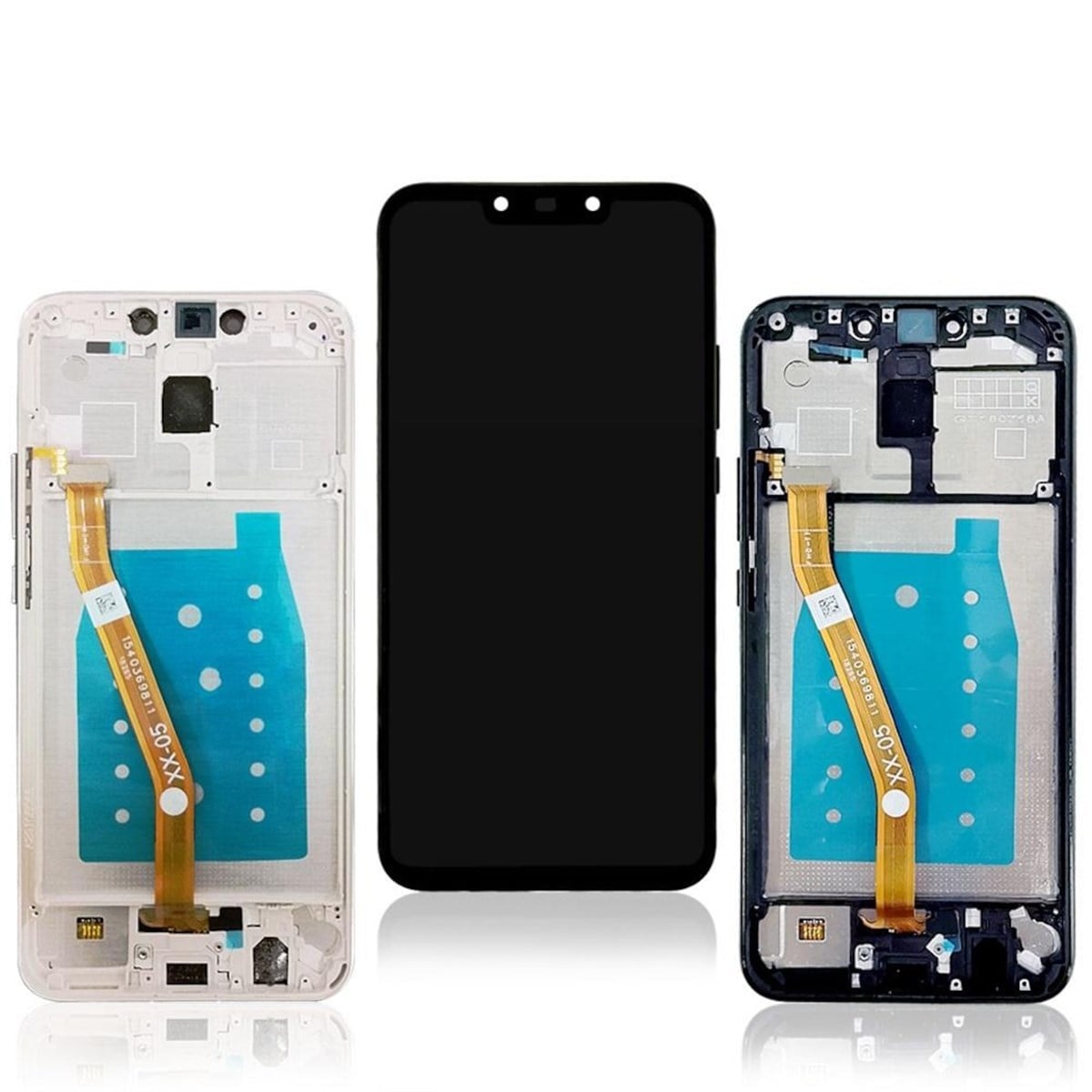 Huawei Mate 20 Lite Lcd Ekran Dokunmatik Gold Çıtalı