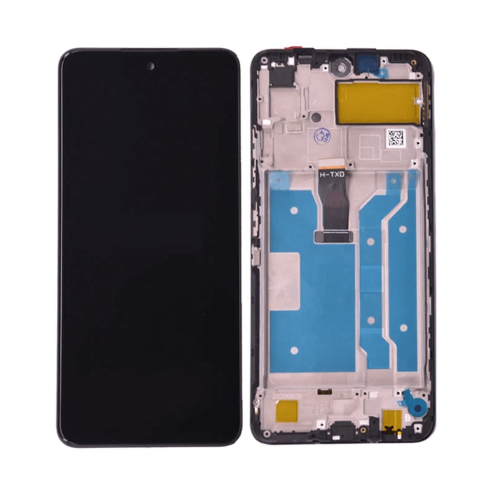 Huawei P Smart 2021 Lcd Ekran Dokunmatik Siyah Çıtalı