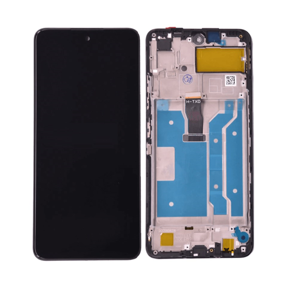 Huawei P Smart 2021 Lcd Ekran Dokunmatik Siyah Çıtalı