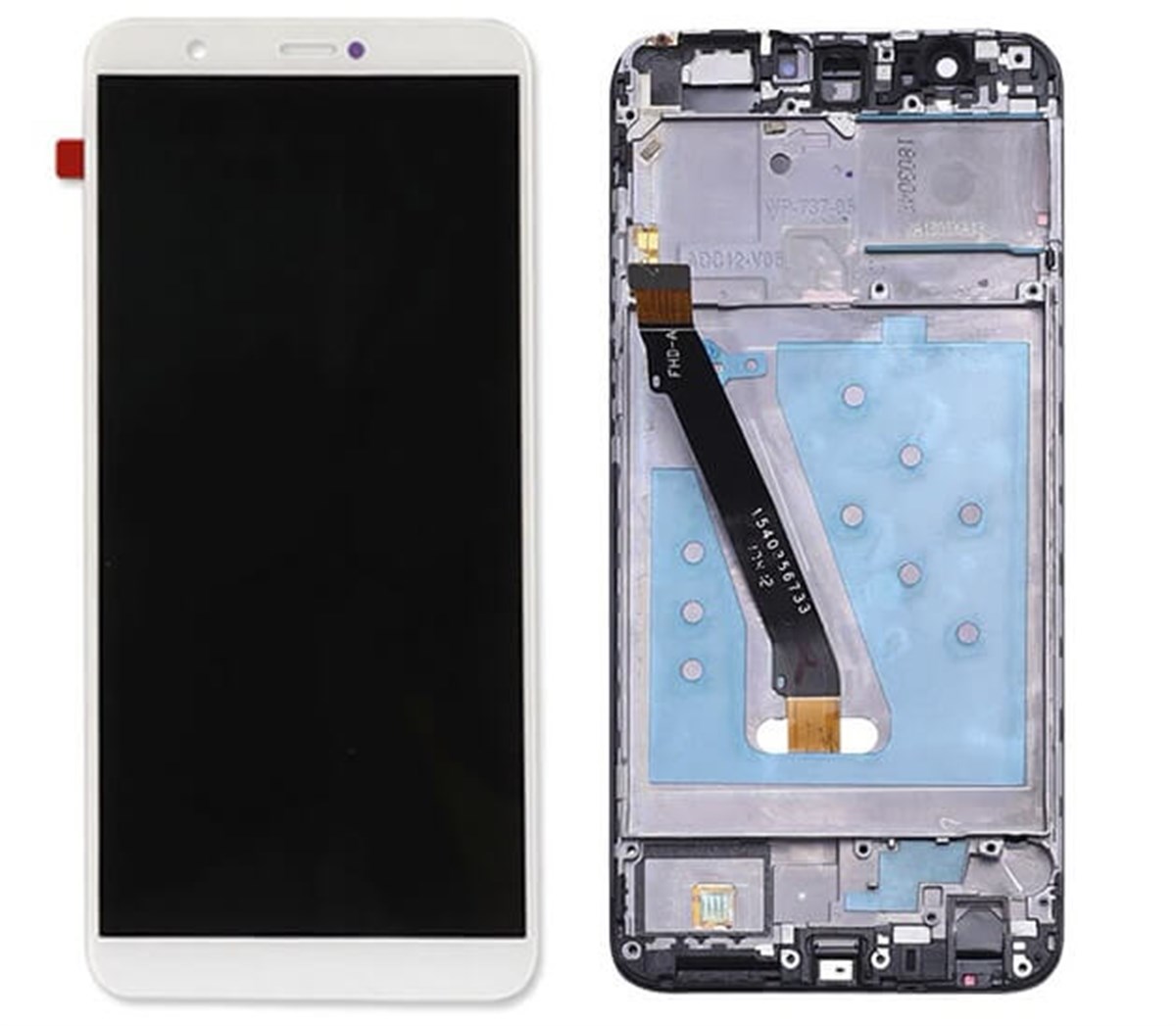 Huawei P Smart Lcd Ekran Dokunmatik Beyaz Çıtalı