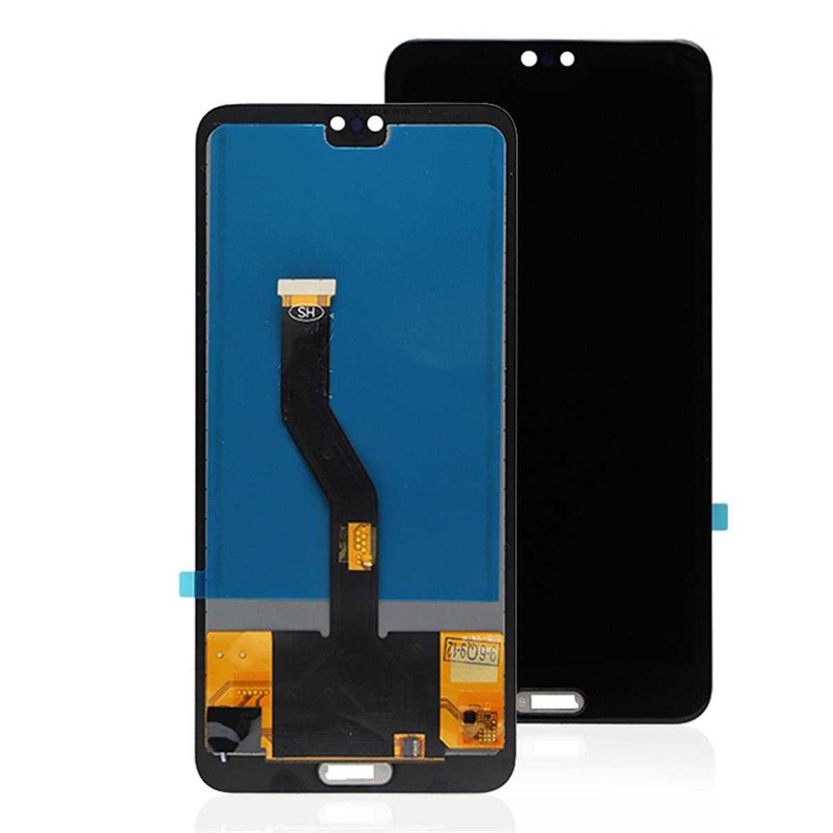 Huawei P20 Pro Lcd Ekran Dokunmatik Siyah TFT Çıtasız