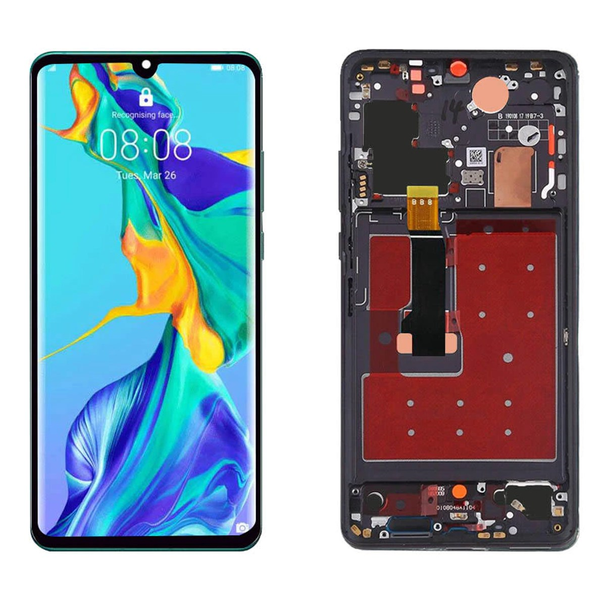 Huawei P30 Pro Lcd Ekran Dokunmatik Siyah Çıtalı Servis