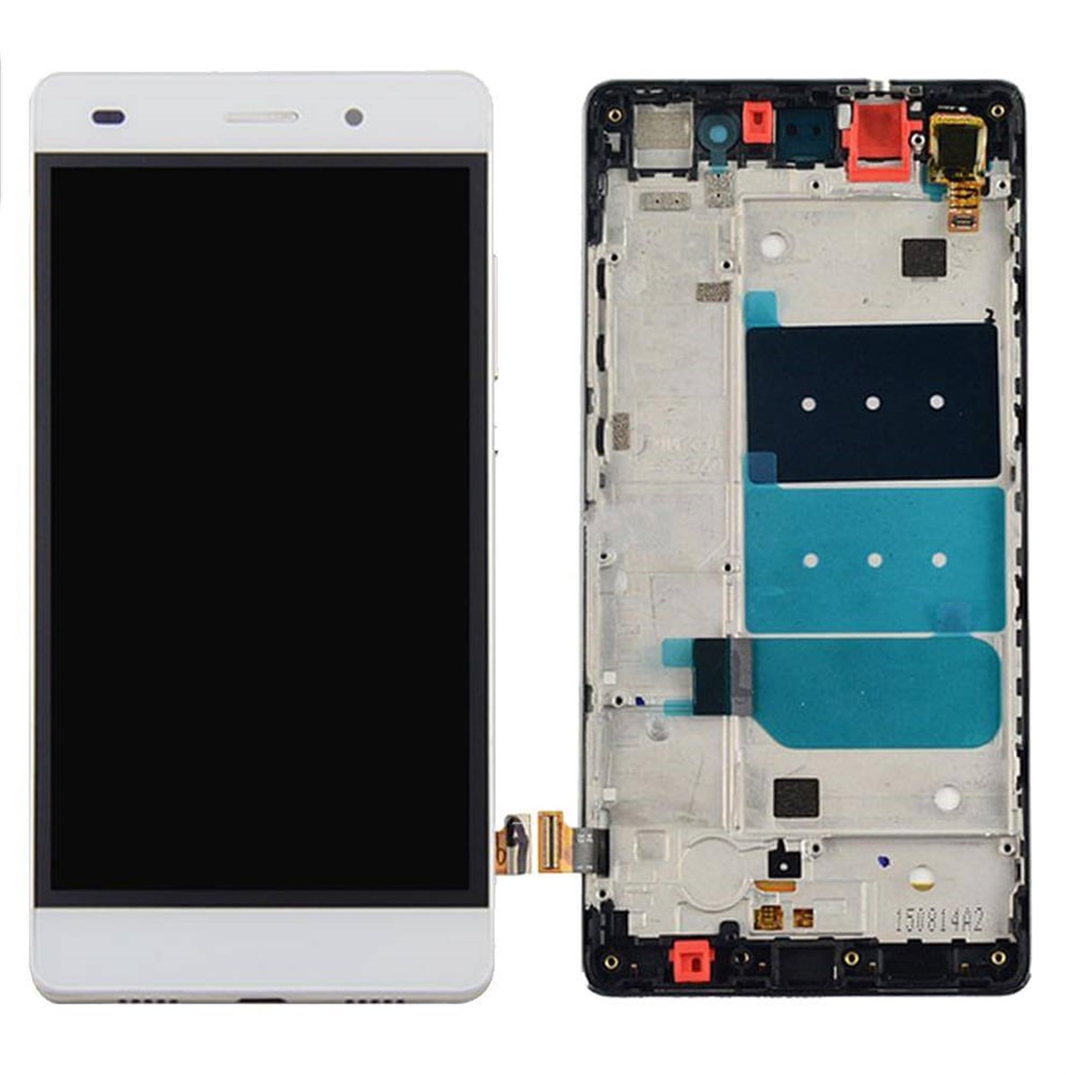 Huawei P8 Lite Lcd Ekran Dokunmatik Beyaz Çıtalı