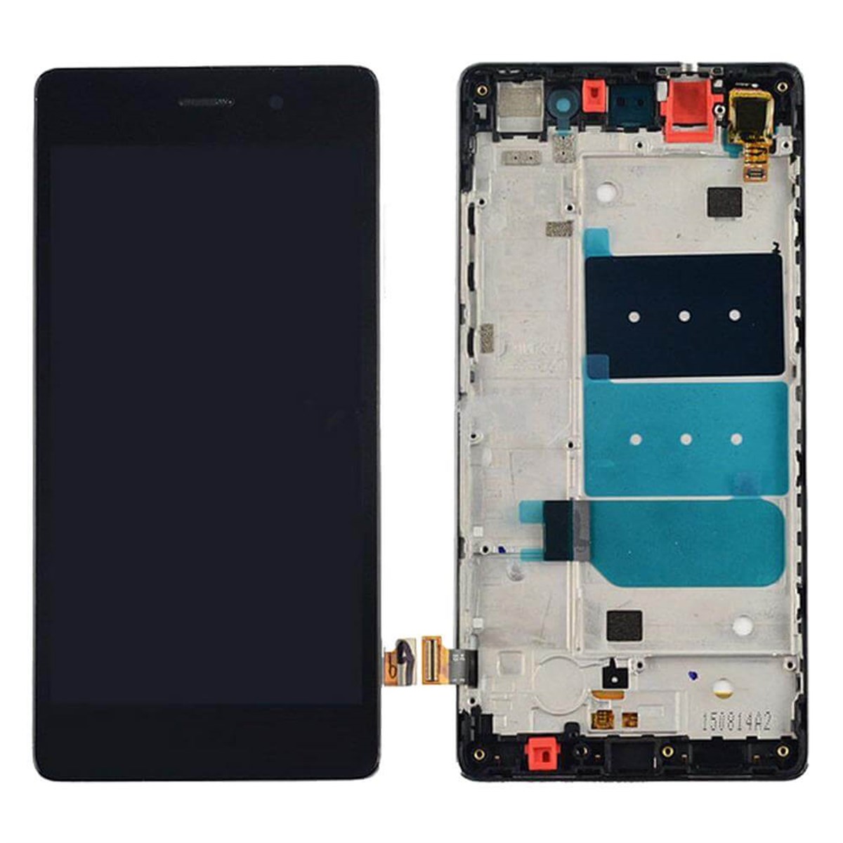 Huawei P8 Lite Lcd Ekran Dokunmatik Siyah Çıtalı
