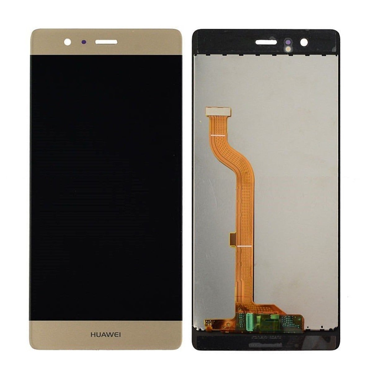 Huawei P9 Lcd Ekran Dokunmatik Gold Çıtasız