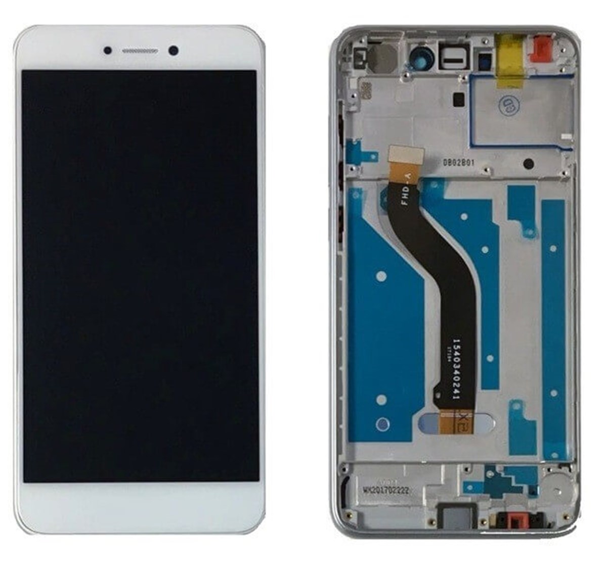 Huawei P9 Lite 2017 Lcd Ekran Dokunmatik Beyaz Çıtalı