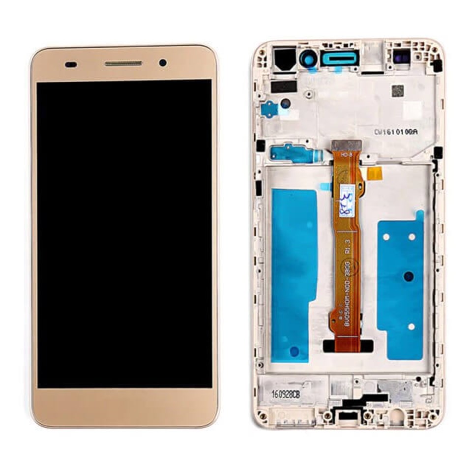Huawei Y6 2 Lcd Ekran Dokunmatik Gold Çıtalı