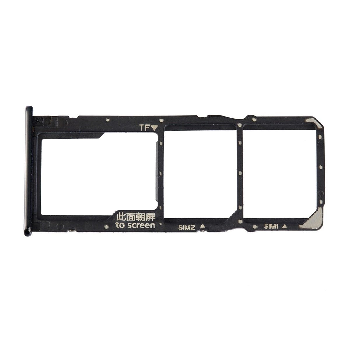 Huawei Y6 Prime 2018 Sim Kart Tepsisi Siyah