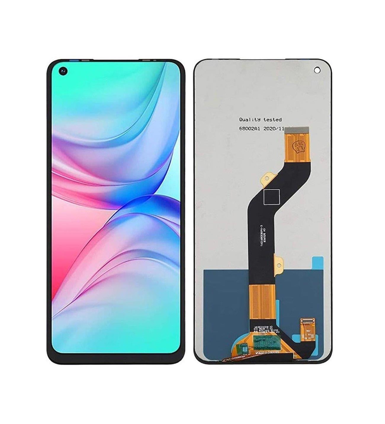 İnfinix Hot 10 Uyumlu Lcd Ekran Dokunmatik Çıtasız