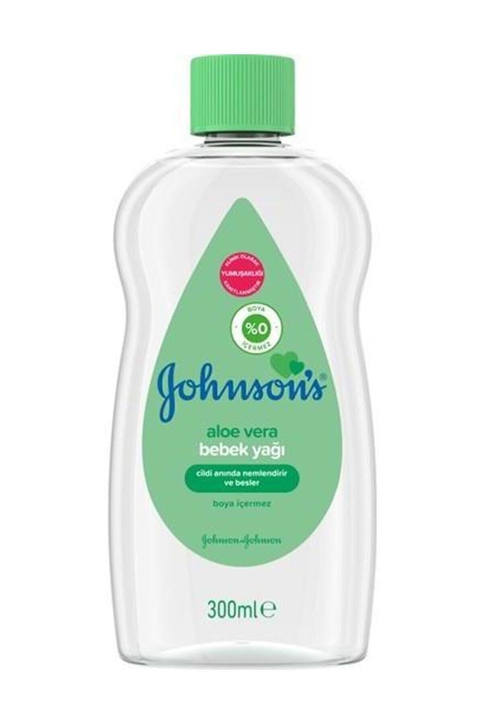 Johnson's Baby Nemlendirici Aloe Veralı Bebek Yağı 300 ml 