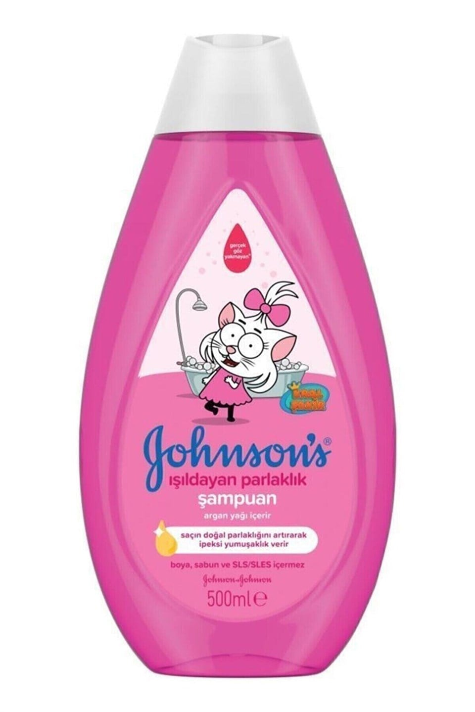 Johnson's Kral Şakir Işıldayan Parlaklık Şampuan 500 ml