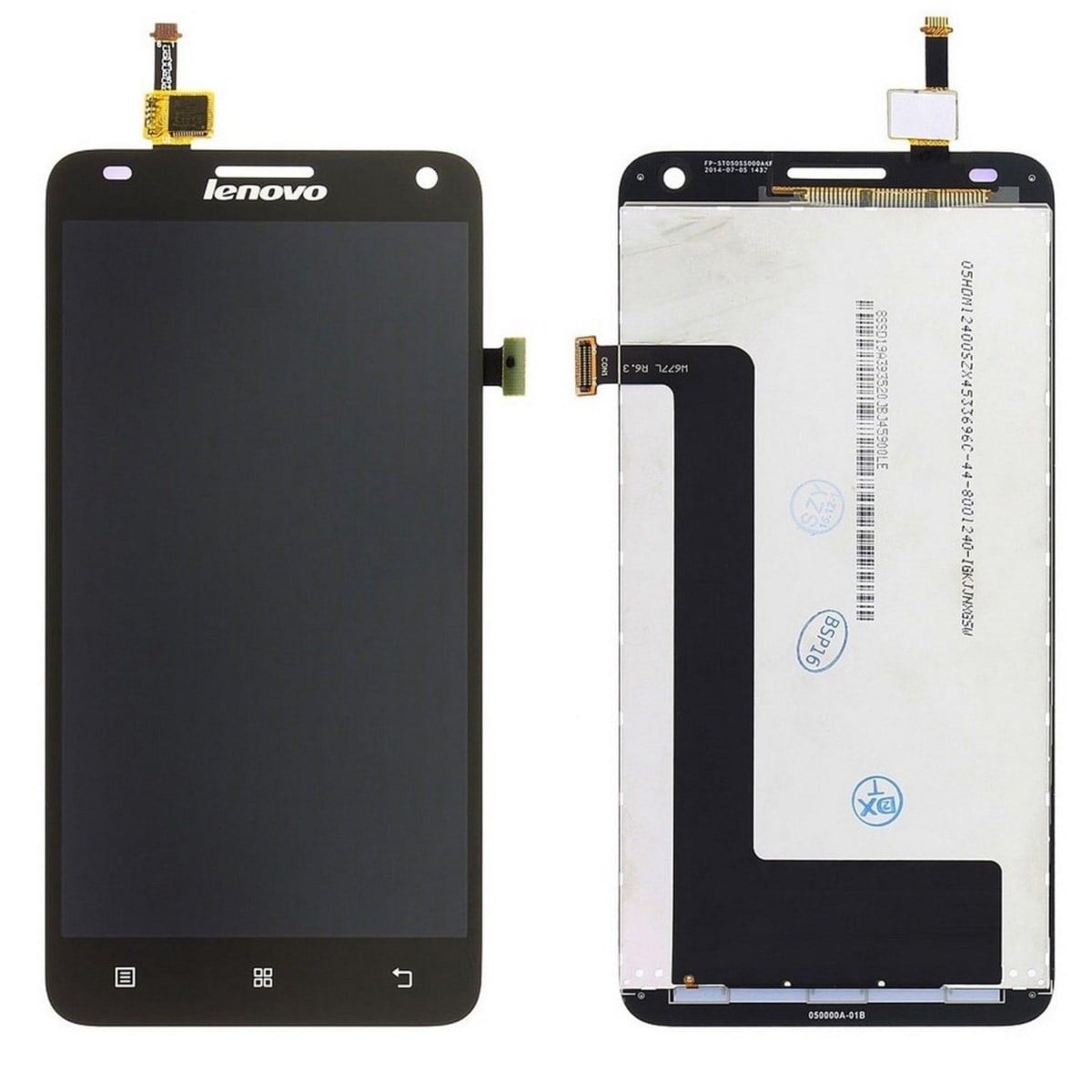 Lenovo S580 Lcd Ekran Dokunmatik Siyah Çıtasız