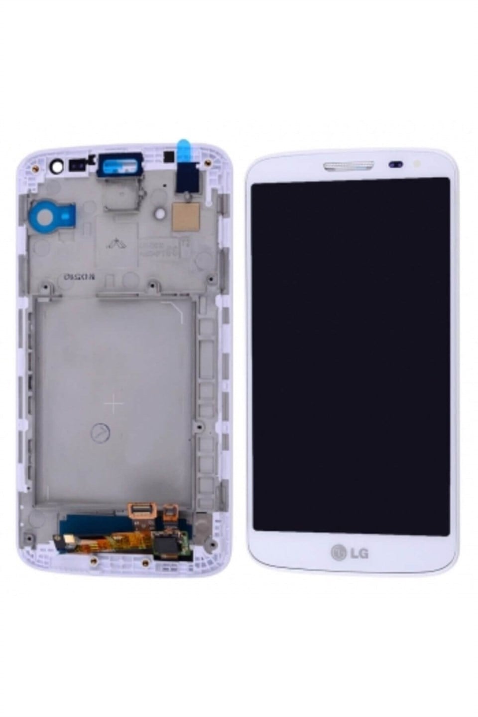 Lg G2 Mini D618 Lcd Ekran Dokunmatik Beyaz Çıtalı