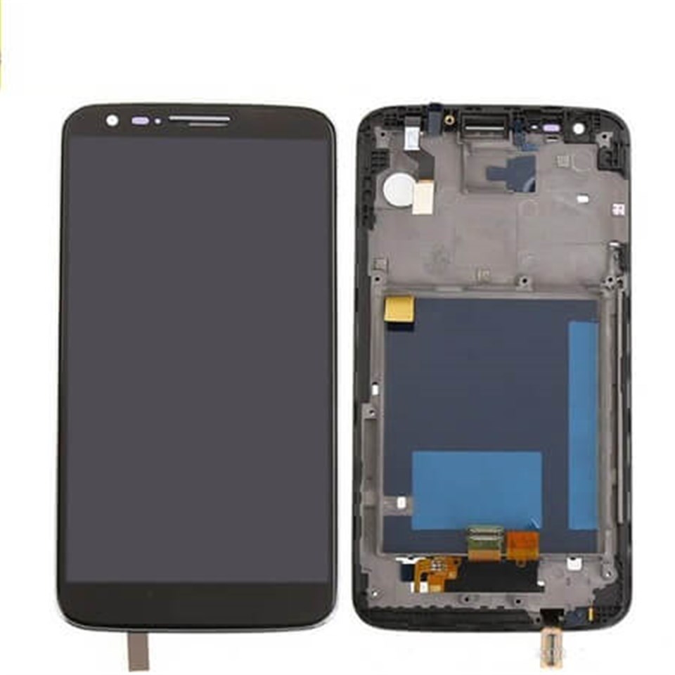 Lg G2 Vs980 Lcd Ekran Dokunmatik Siyah Çıtalı