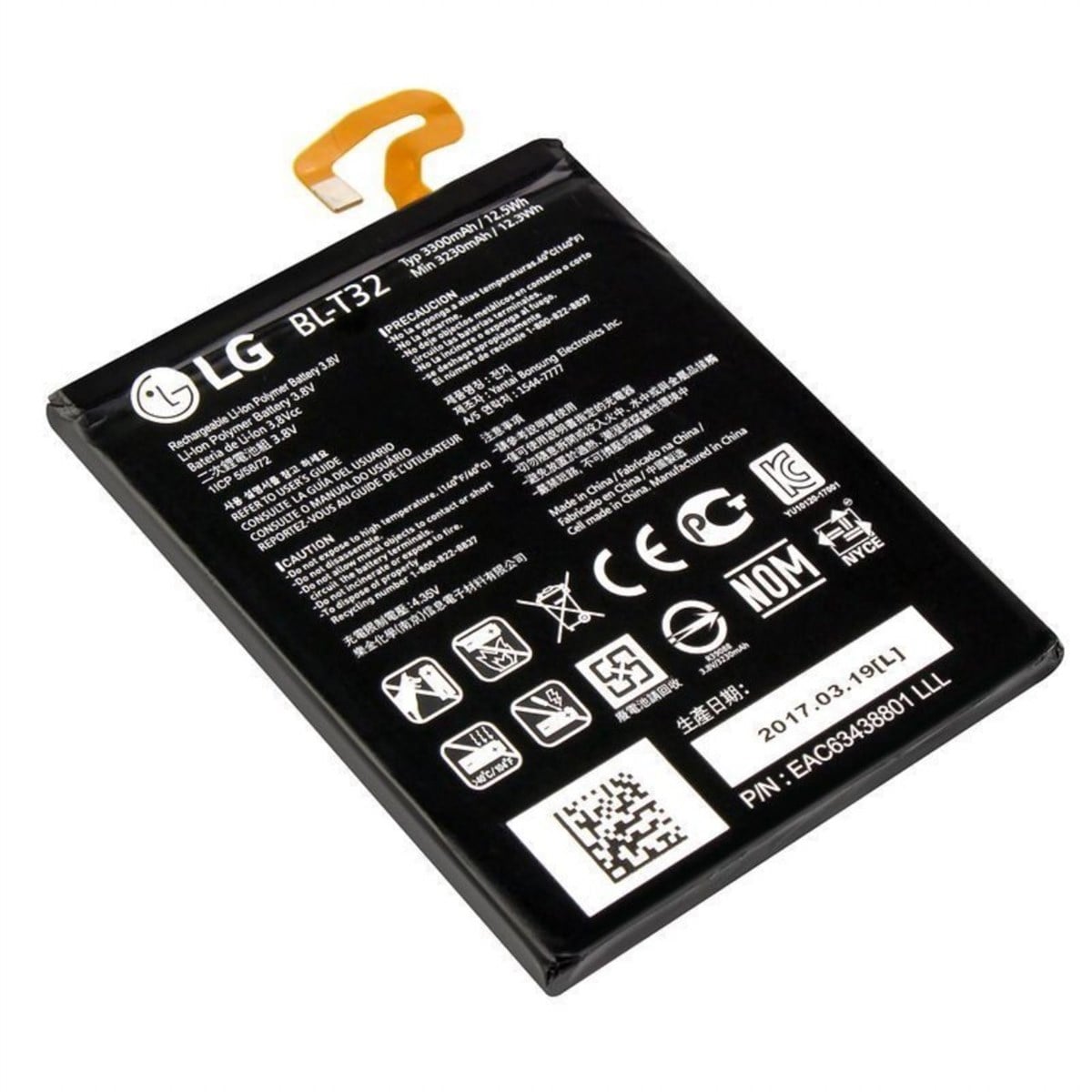 Lg G6 H870 Batarya Pil BL-T32