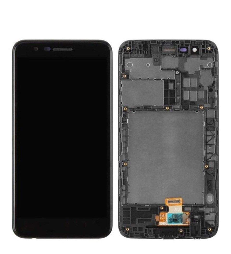 Lg K11 Lmx410 Lcd Ekran Dokunmatik Siyah Çıtalı