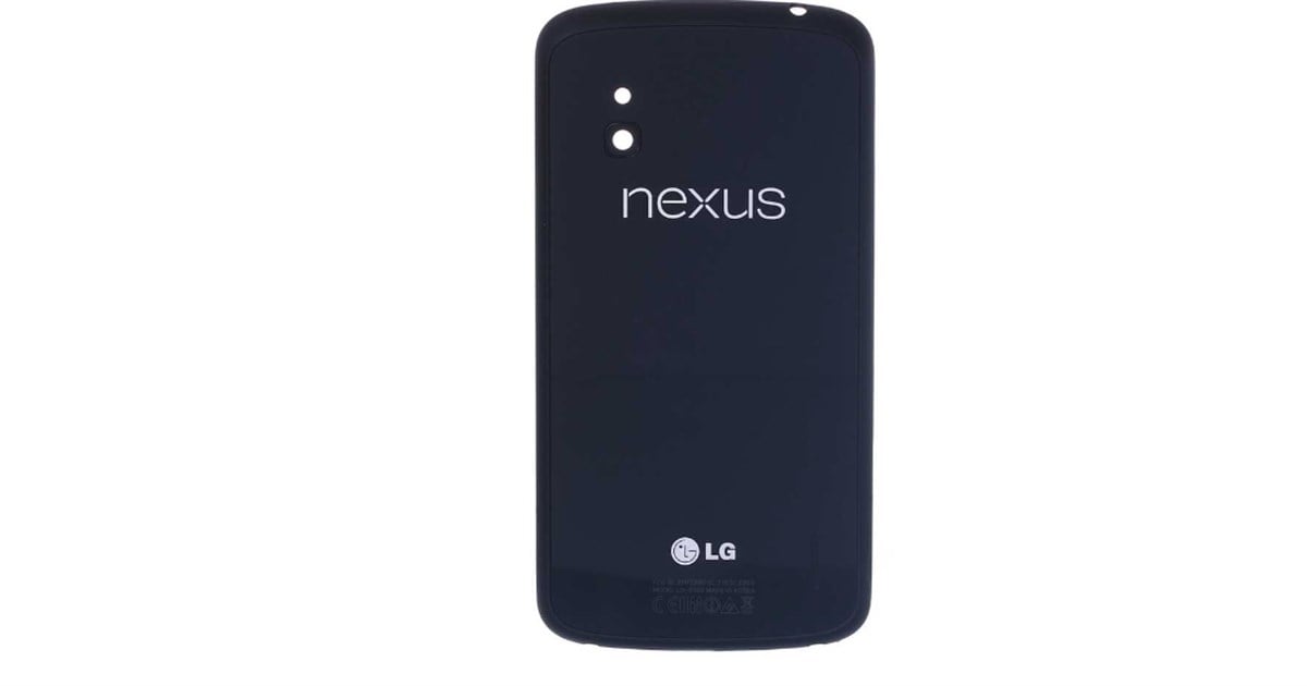 Lg Nexus 4 E960 Kasa Kapak Siyah