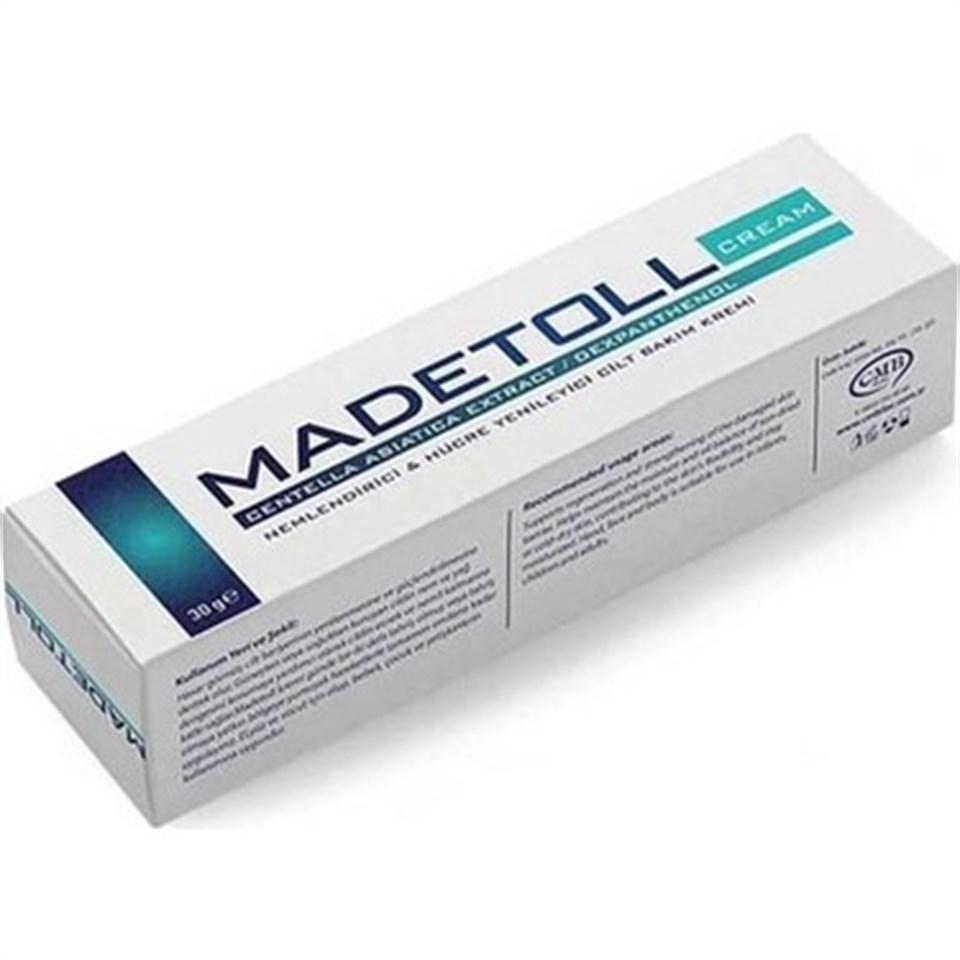 Madetoll Cilt Bakım Kremi 30 gr 