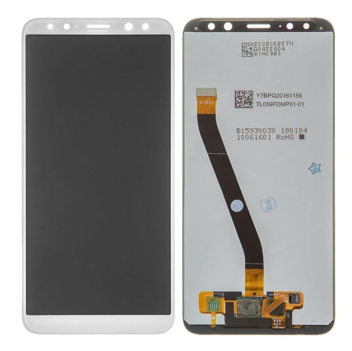 Mate 10 Lite Uyumlu Lcd Ekran Dokunmatik Beyaz Çıtasız Servis