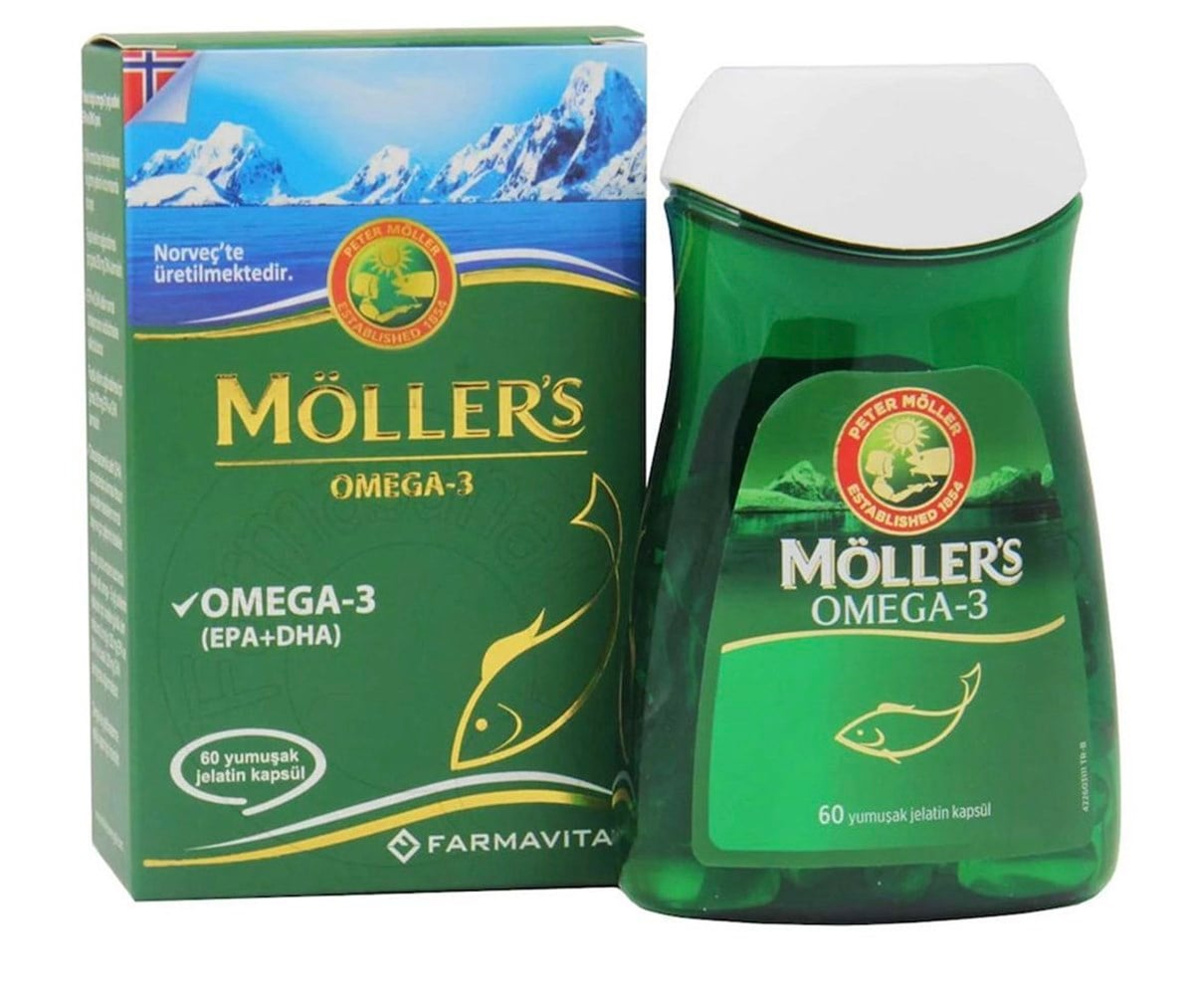 Möller's Omega 3 60 Kapsül