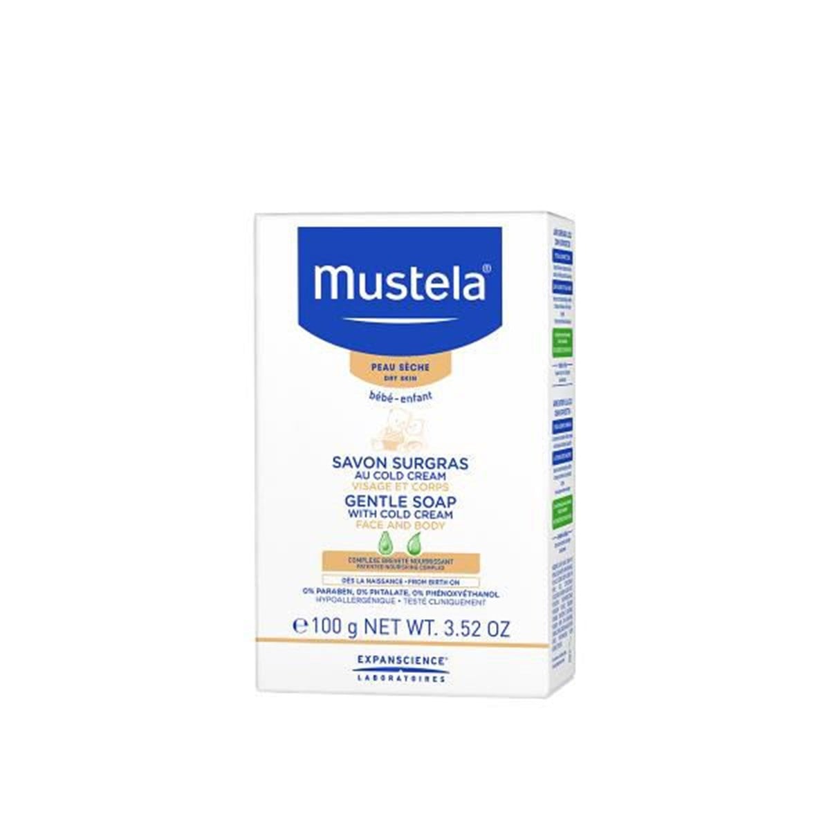 Mustela Cold Krem İçeren Sabun 100 gr