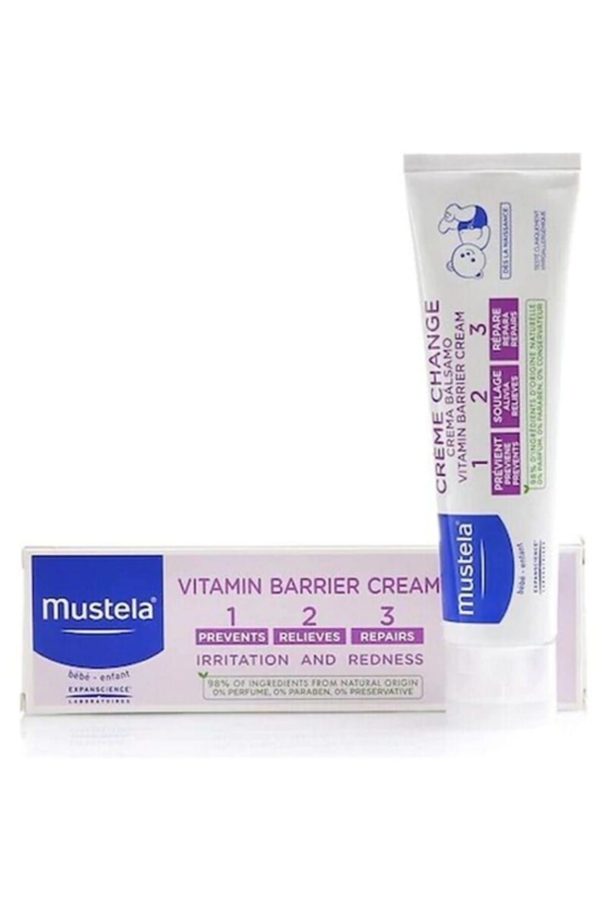 Mustela Vitamin Barrier 1-2-3 Pişik Kremi 50 Ml