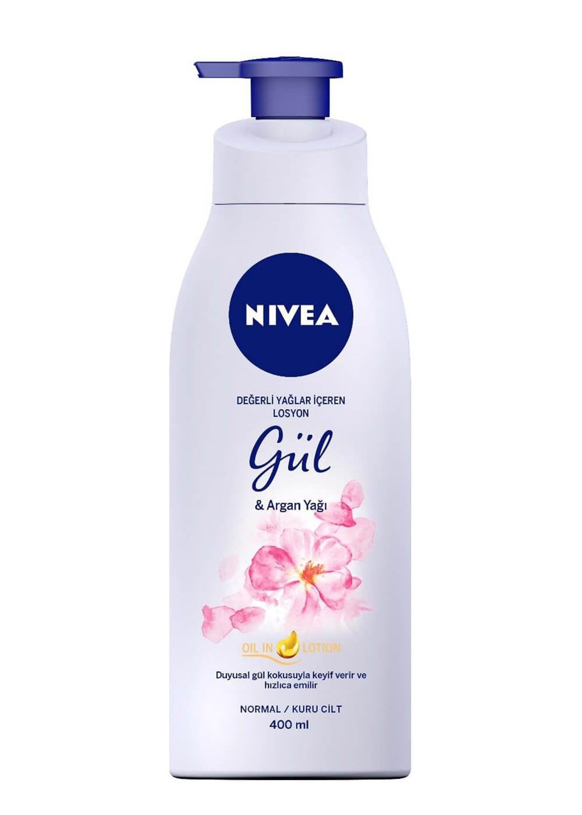 Nivea Body Losyon Gül & Argan Yağı 400 ml