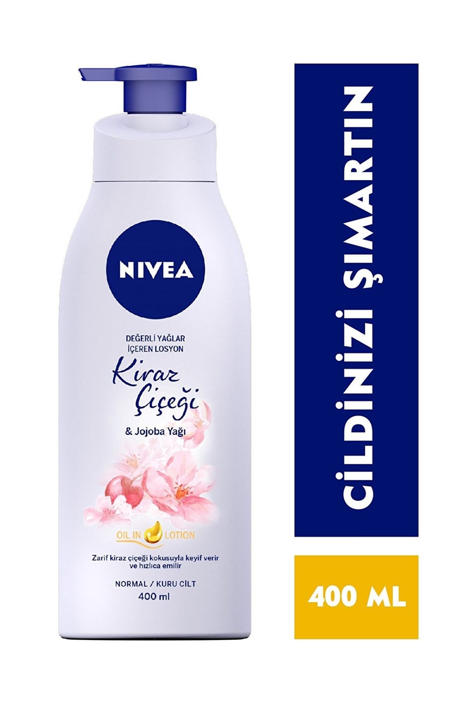 Nivea Body Losyon Kiraz & Jojoba Yağı 400 ml